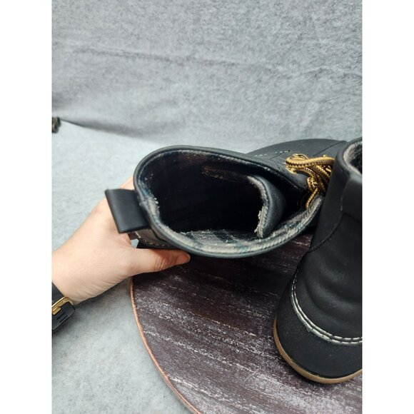 Henry Ferrera Duck Boots Waterproof Insulated Women's Size 9 Black & Brown - Picture 9 of 13